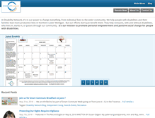 Tablet Screenshot of disabilitynetwork.org